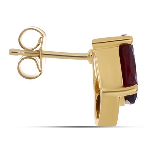 BUY 925 SILVER GARNET GEMSTONE EARRING